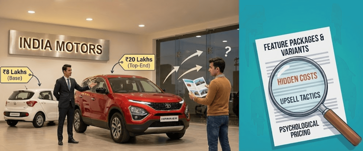 How Car Brands in India Trick You into Buying Expensive Variants?
